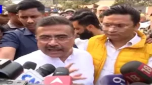 নাজিরাবাদে ভয়াবহ অগ্নিকাণ্ডে মৃত্যুর জন্য দায়ী তৃণমূল! ঘটনাস্থলে পৌঁছে বিস্ফোরক শুভেন্দু!