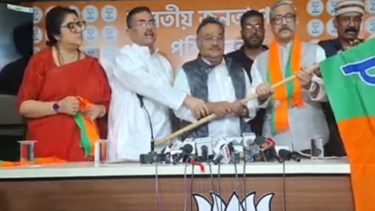 মমতার জন্য বিরাট ধাক্কা? শমীক, শুভেন্দুর হাত ধরে প্রাক্তন NSG কমান্ডের বিজেপিতে যোগদান!