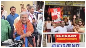 সাত সকালেই মমতার পাড়ায় জ্ঞানেশ কুমার! সেখানেও ফের গো ব্যাক স্লোগান, অসভ্যতা!