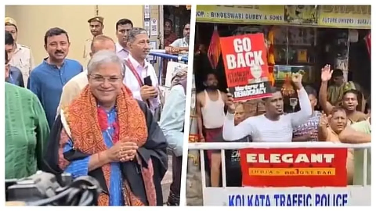 সাত সকালেই মমতার পাড়ায় জ্ঞানেশ কুমার! সেখানেও ফের গো ব্যাক স্লোগান, অসভ্যতা!