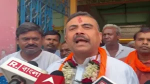মমতার দুর্গে গেরুয়া সুনামি! ভবানীপুরের বিধায়ক হিসেবে শপথ নিয়ে রাজপথে ‘মুখ্যমন্ত্রী’ শুভেন্দু, নজিরবিহীন মেগা রোড শো-তে জনজোয়ার!