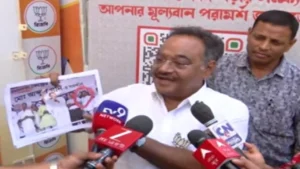 বিস্ফোরক ‘ছবি-বোমা’! কালিয়াচক কাণ্ডের মূল অভিযুক্তের পাশে মমতা? শমীকের তোপ— ‘মিম-ই তৃণমূল, তৃণমূলই মিম’!