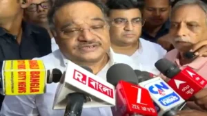 ‘অপরাধীদের স্থান জেলে, না হলে আকাশের ওপরে’, মমতার হাঁটার পাল্টায় হুঁশিয়ারি শমীক ভট্টাচার্যের!
